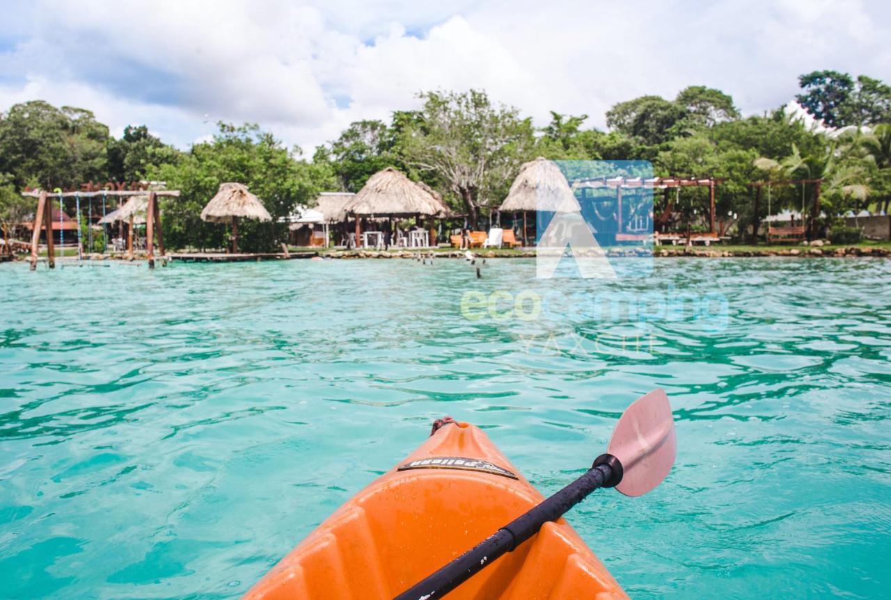 Ecocamping Yaxche Bacalar Exterior photo